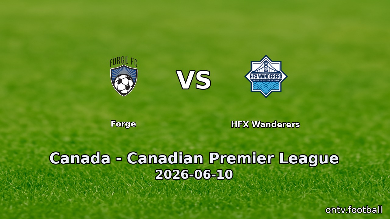 Forge vs HFX Wanderers