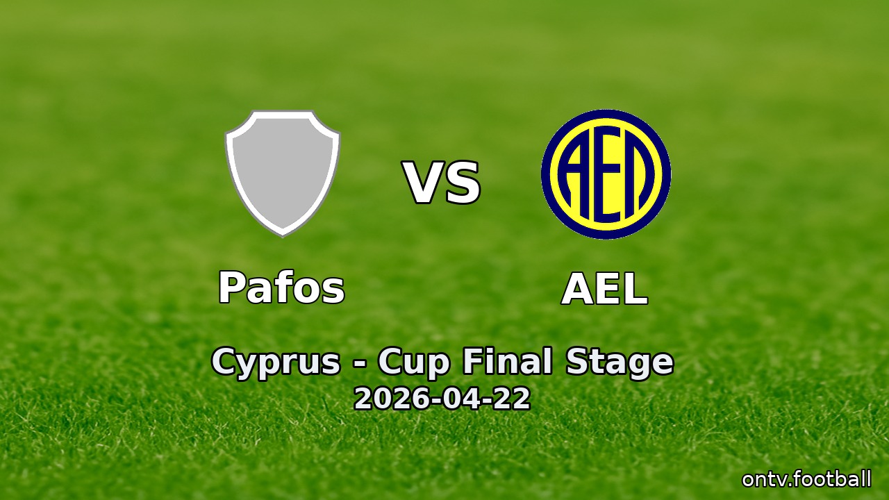Pafos vs AEL