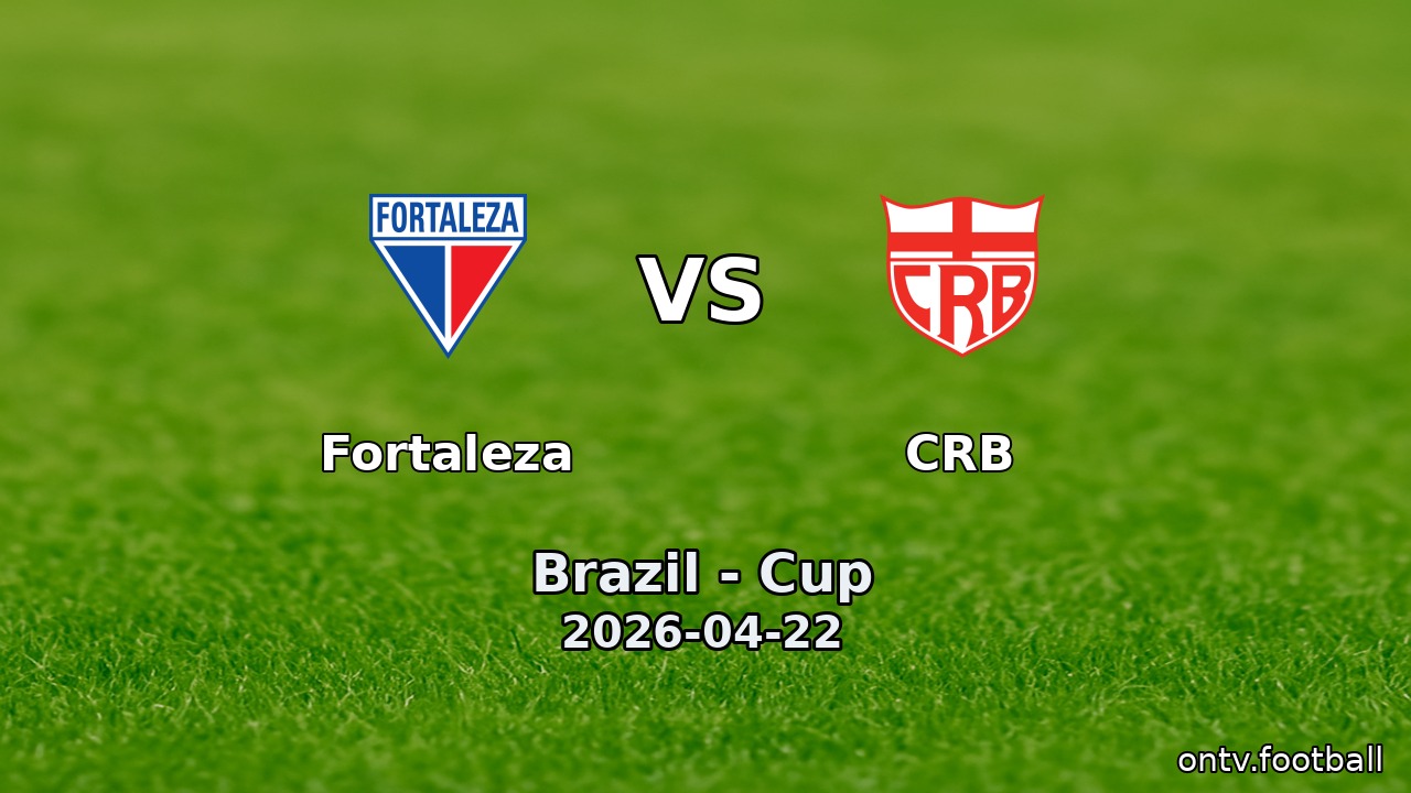 Fortaleza vs CRB