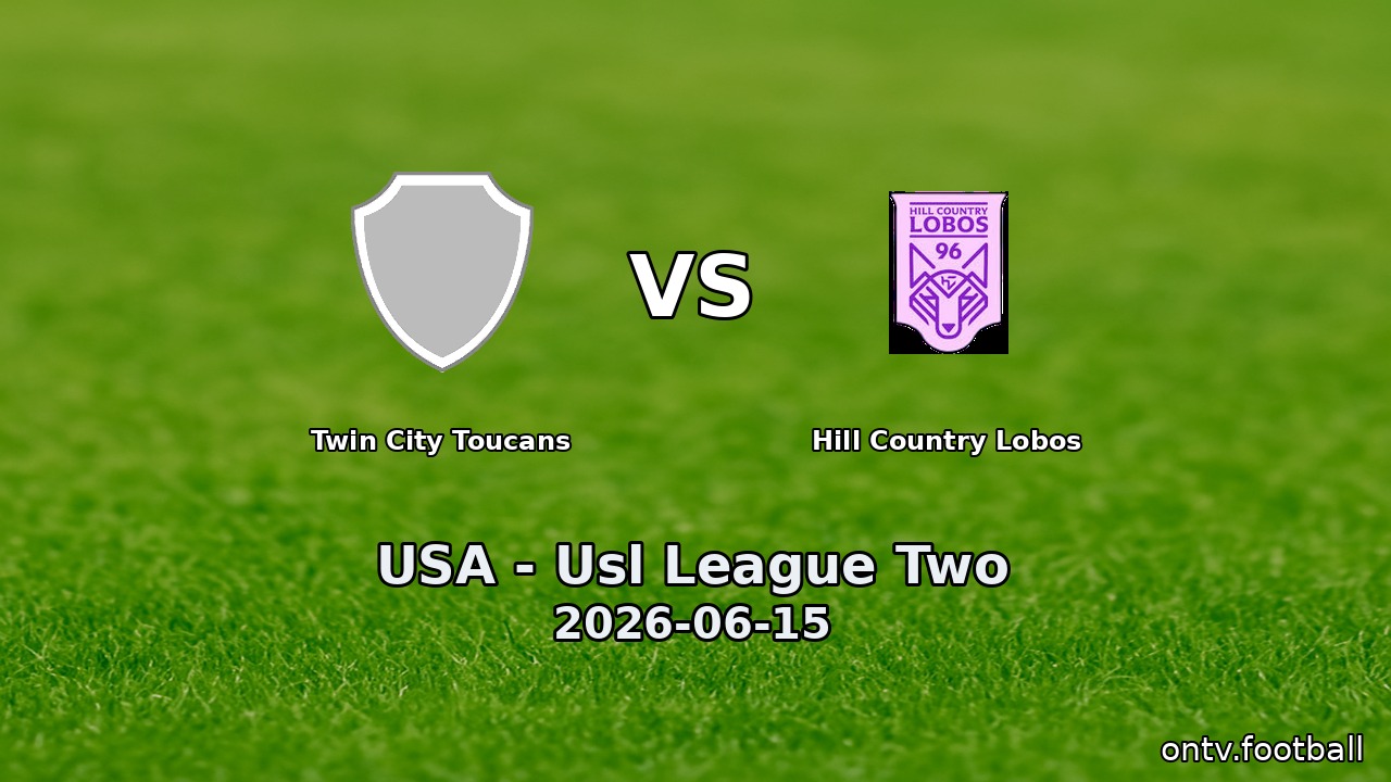 Twin City Toucans vs Hill Country Lobos