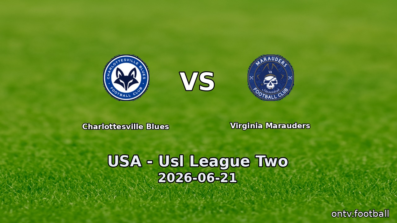 Charlottesville Blues vs Virginia Marauders