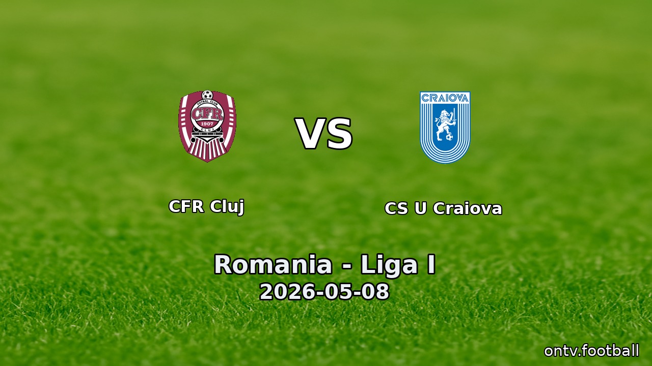 CFR Cluj vs CS U Craiova