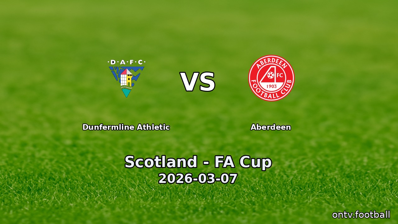 Dunfermline Athletic vs Aberdeen