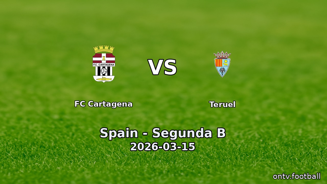 FC Cartagena vs Teruel