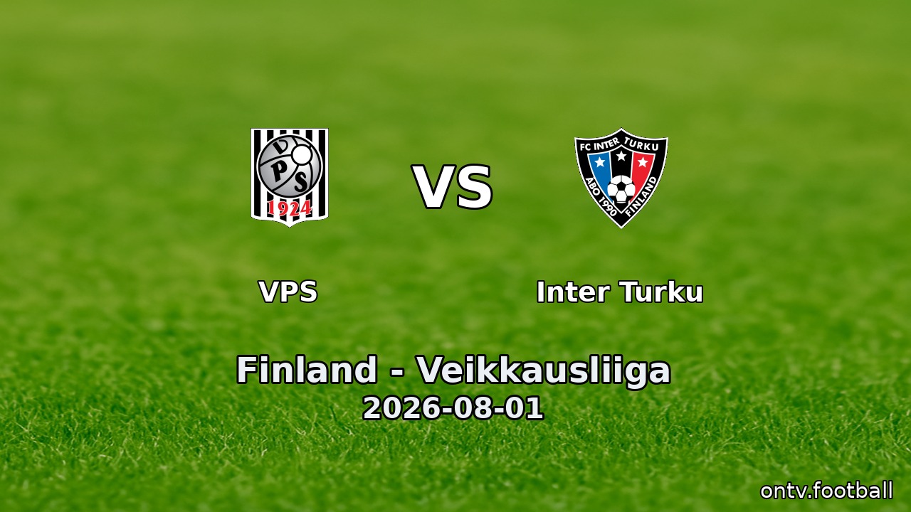 VPS vs Inter Turku