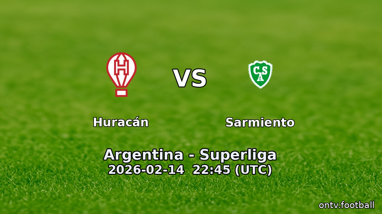 Huracán vs Sarmiento