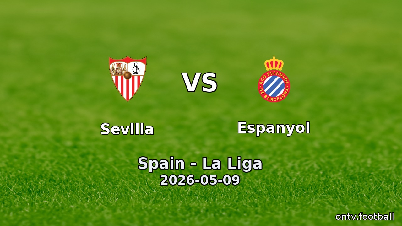 Sevilla vs Espanyol