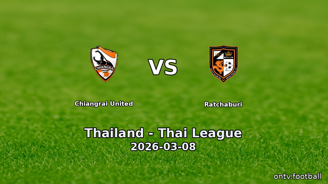 Chiangrai United vs Ratchaburi