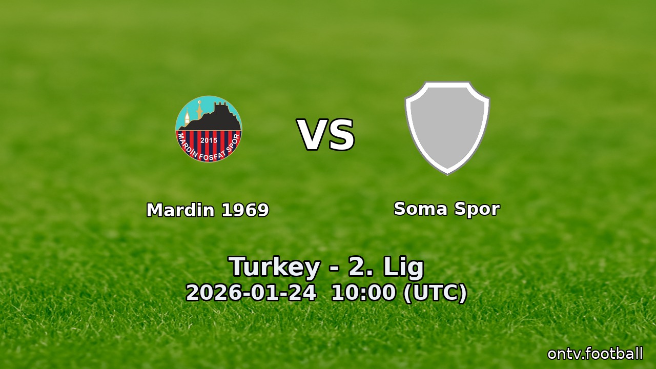Mardin 1969 vs Soma Spor