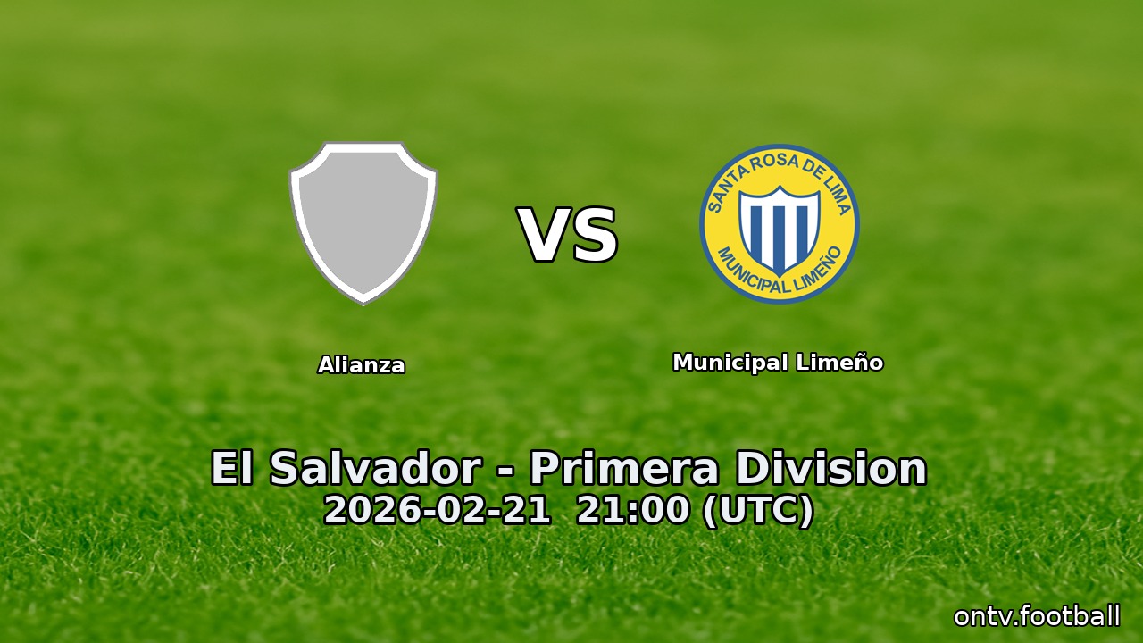 Alianza vs Municipal Limeño