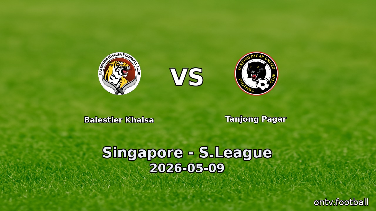 Balestier Khalsa vs Tanjong Pagar