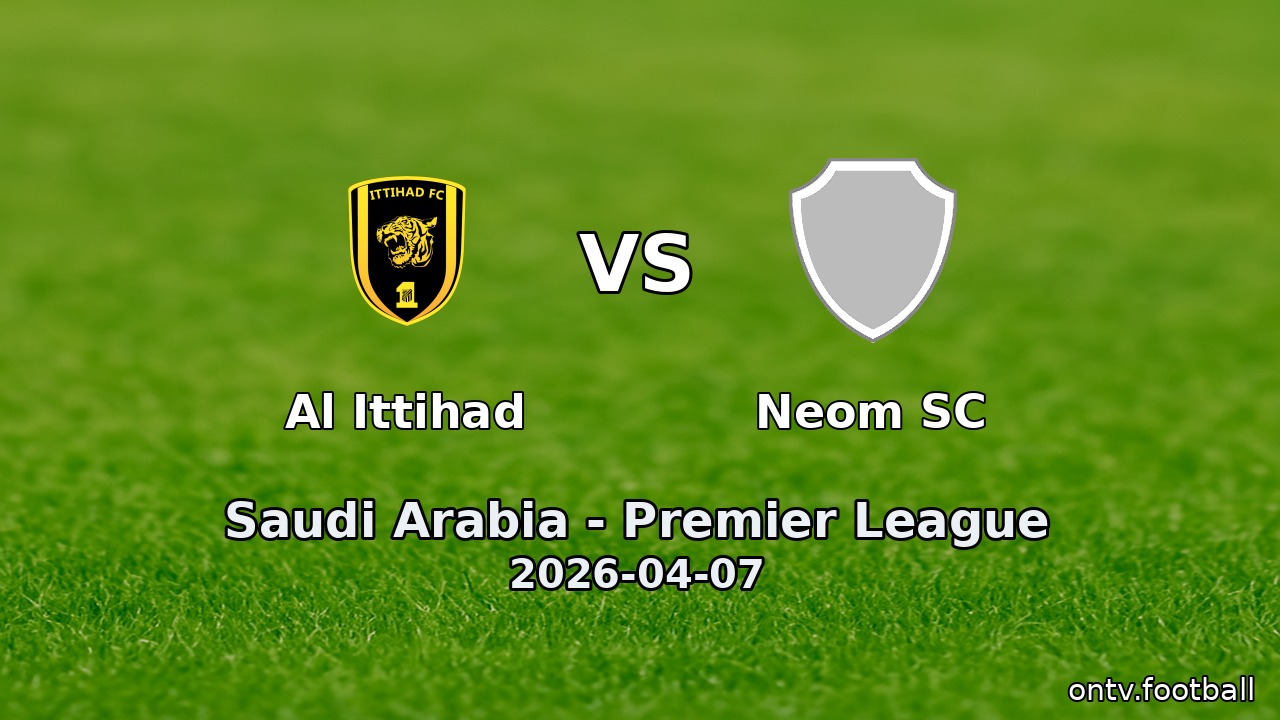 Al Ittihad vs Neom SC