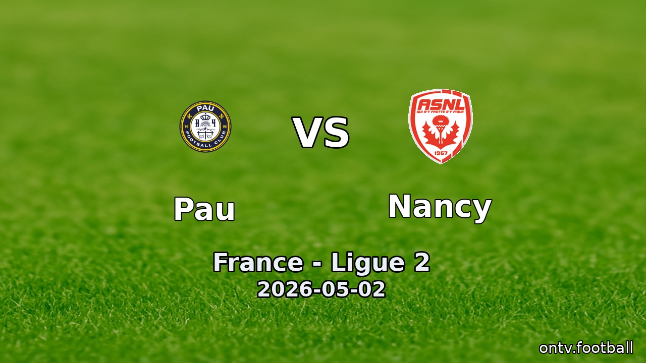 Pau vs Nancy