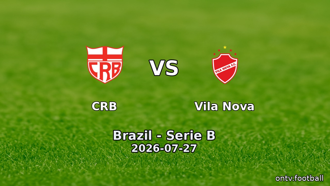 CRB vs Vila Nova