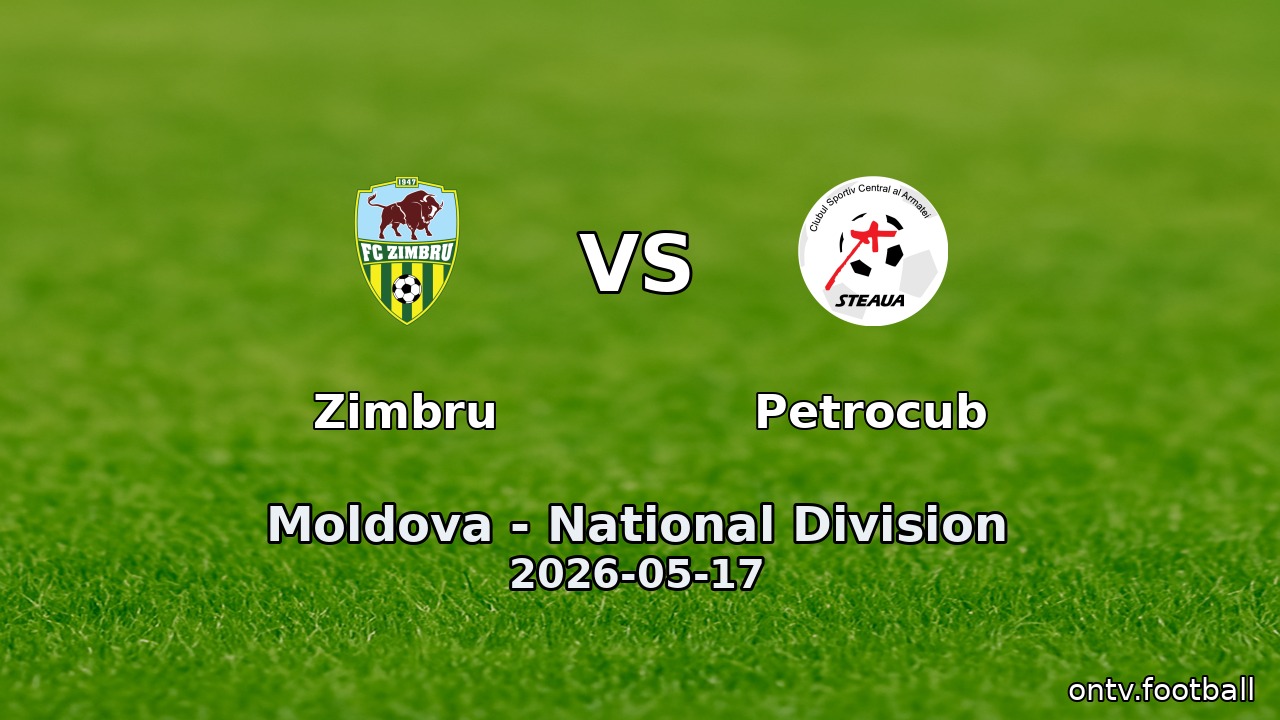 Zimbru vs Petrocub