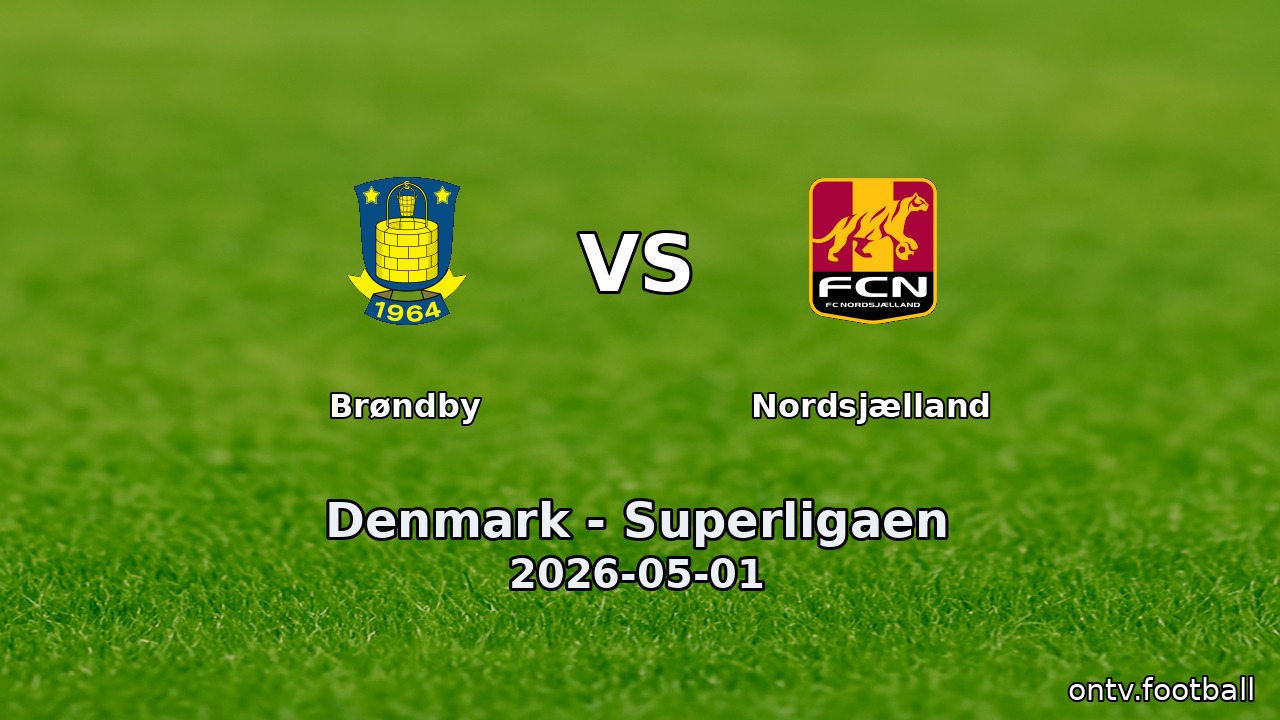 Brøndby vs Nordsjælland