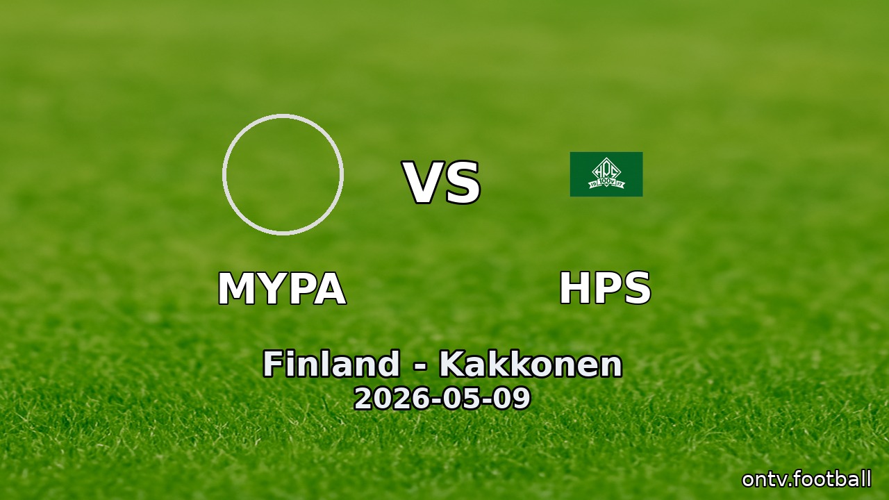MYPA vs HPS