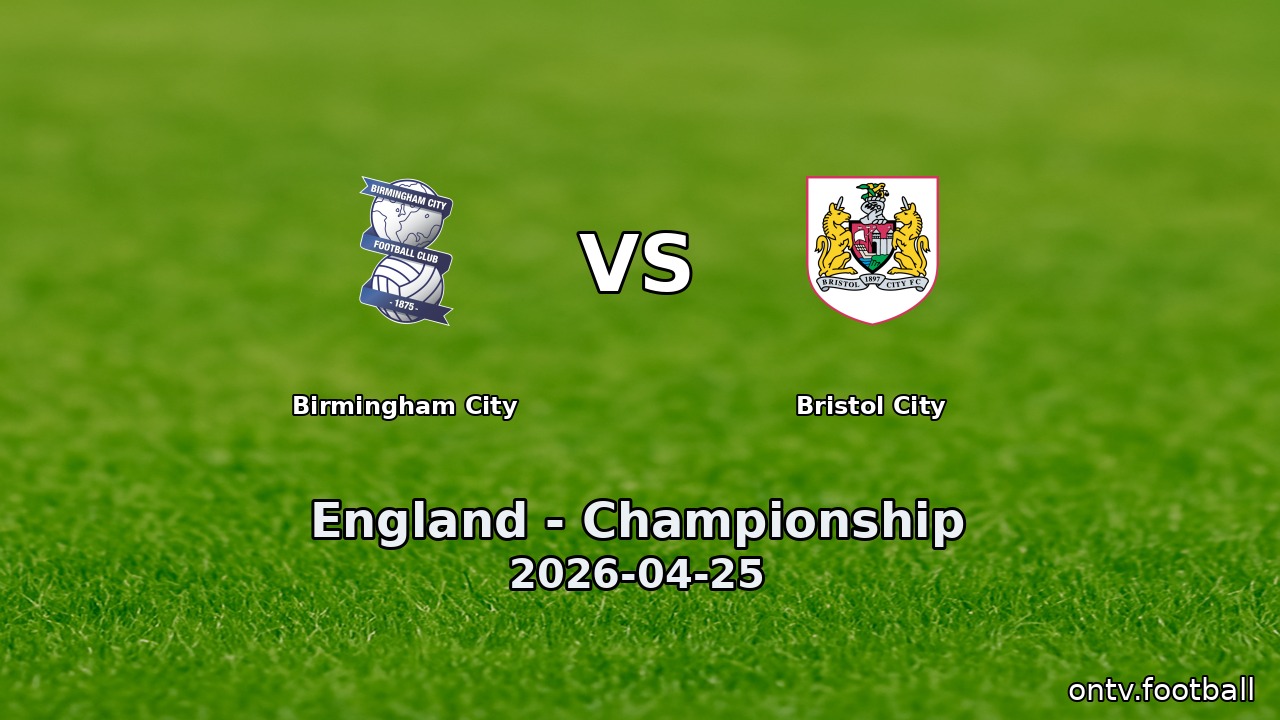 Birmingham City vs Bristol City