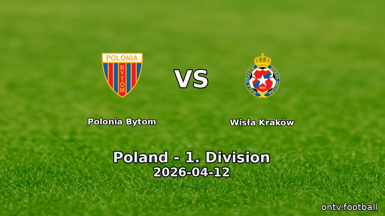 Polonia Bytom vs Wisła Kraków