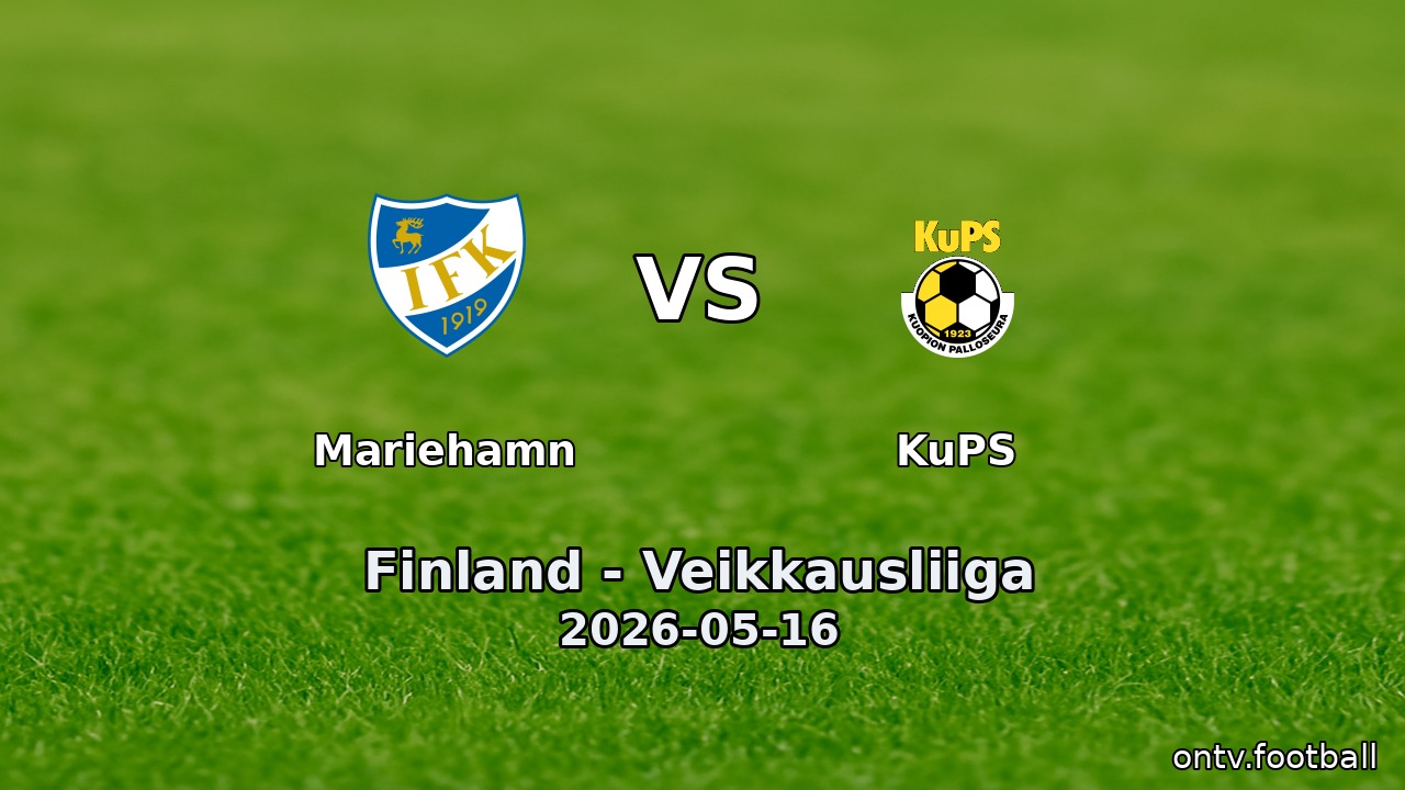 Mariehamn vs KuPS