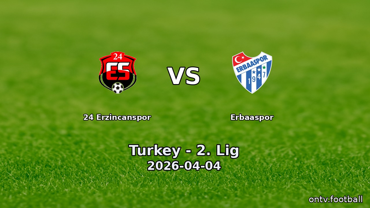 24 Erzincanspor vs Erbaaspor