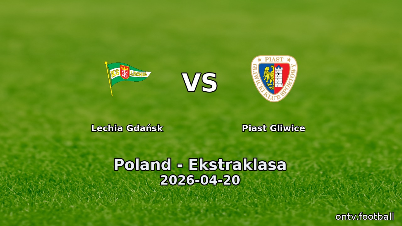 Lechia Gdańsk vs Piast Gliwice