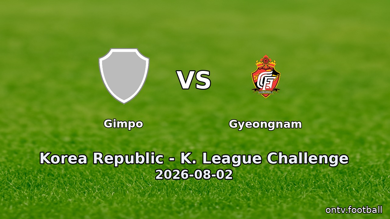 Gimpo vs Gyeongnam