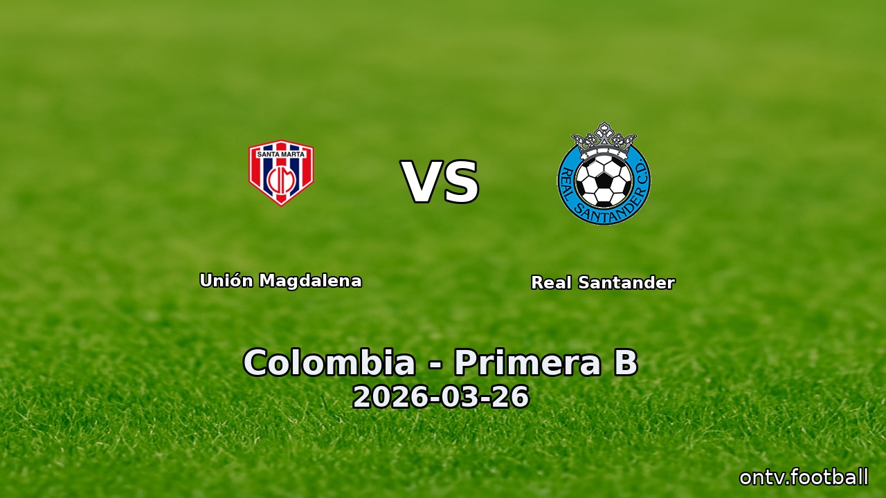 Unión Magdalena vs Real Santander