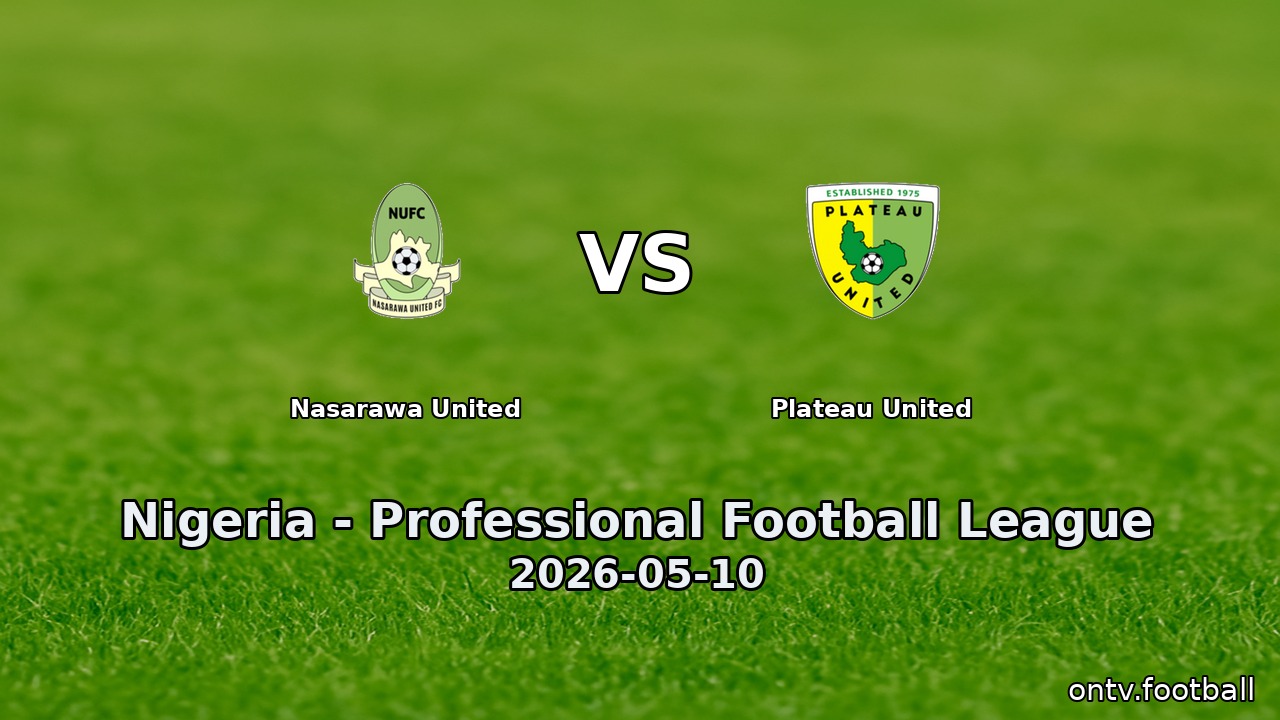 Nasarawa United vs Plateau United