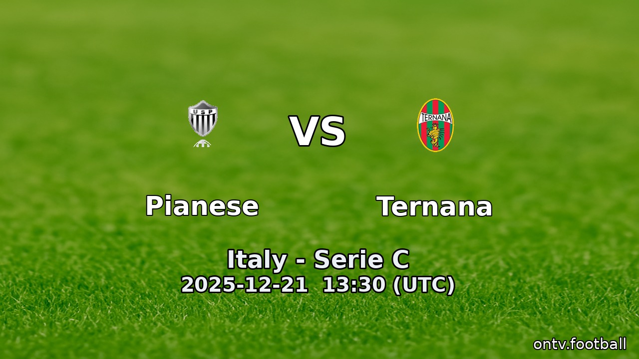Pianese vs Ternana