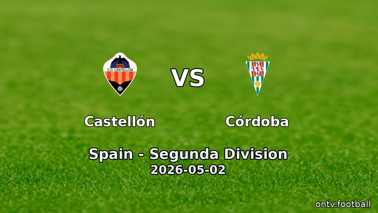 Castellón vs Córdoba