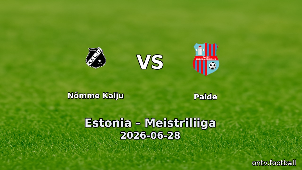 Nõmme Kalju vs Paide