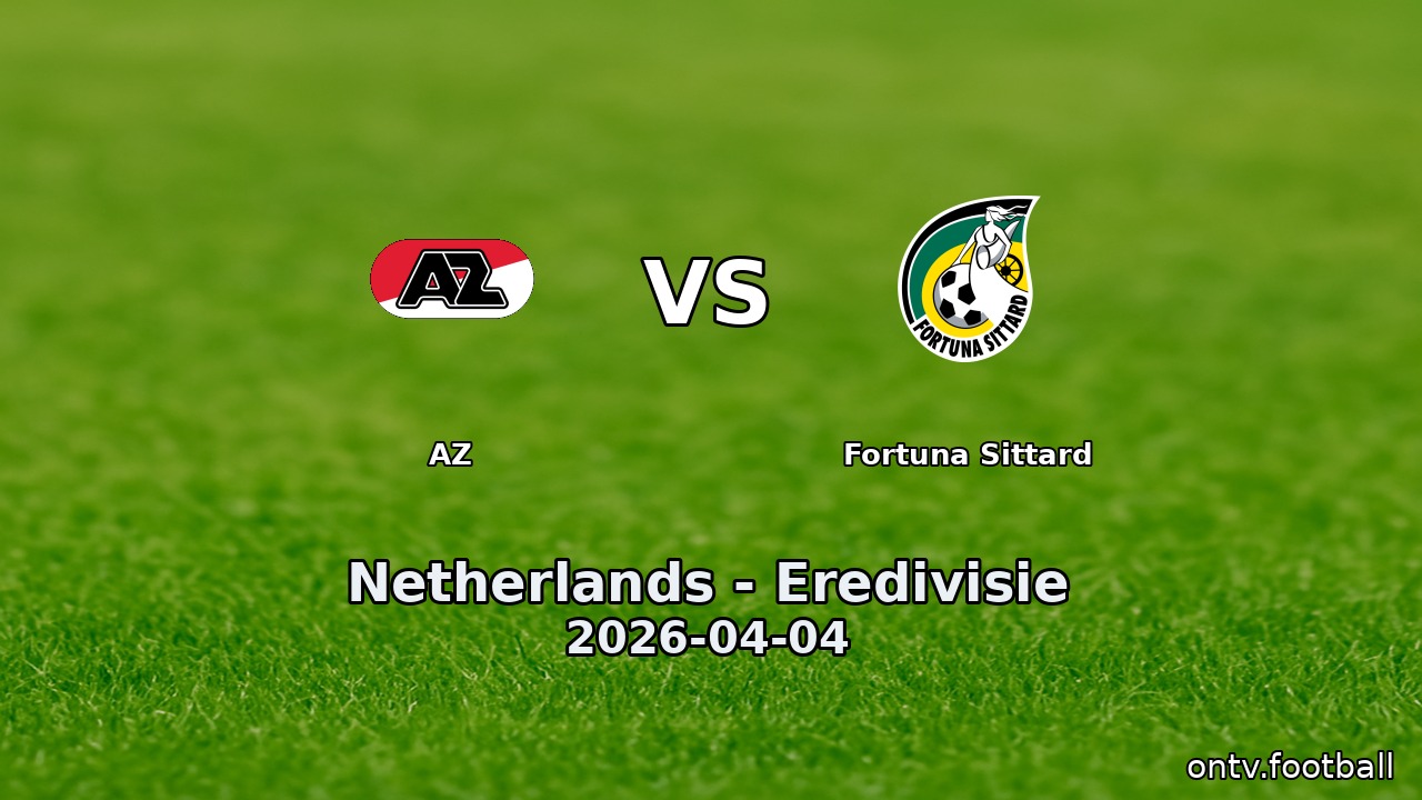 AZ vs Fortuna Sittard