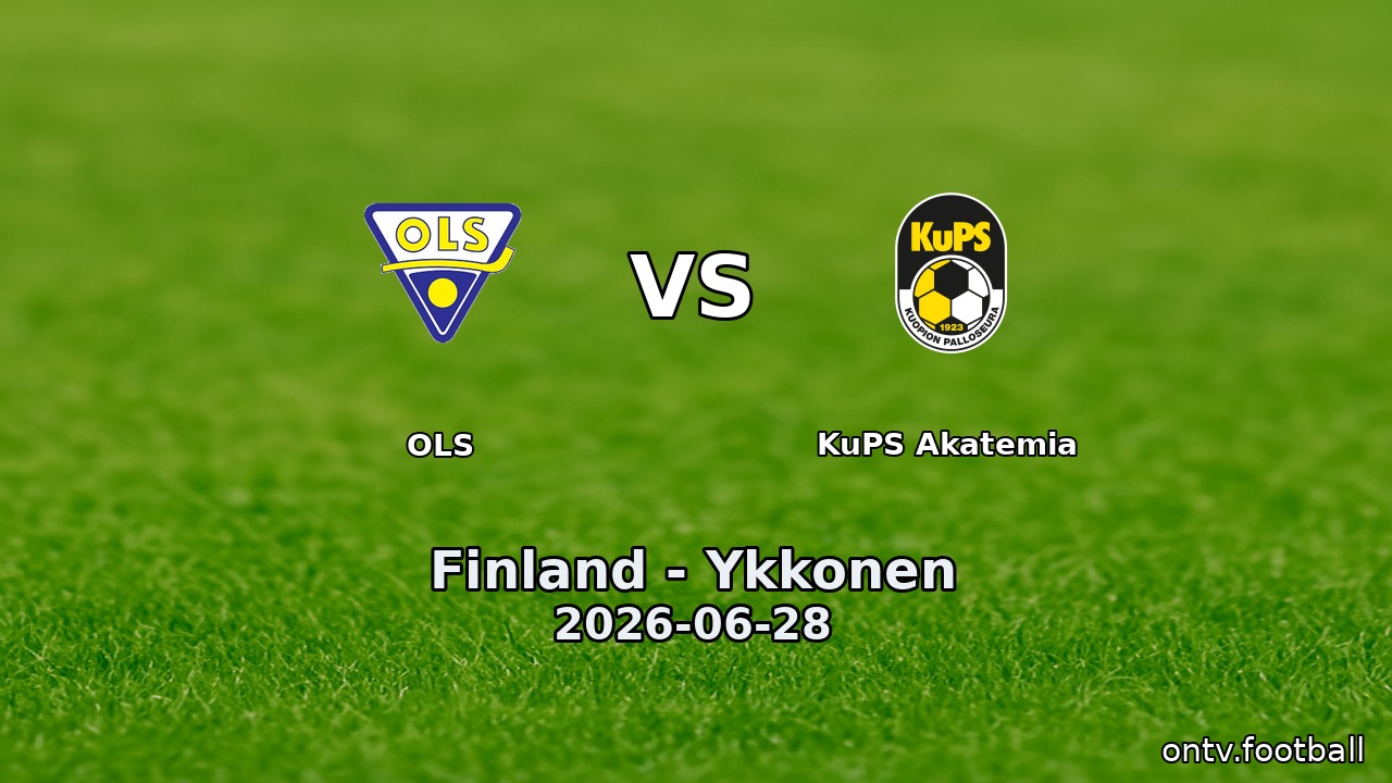 OLS vs KuPS Akatemia