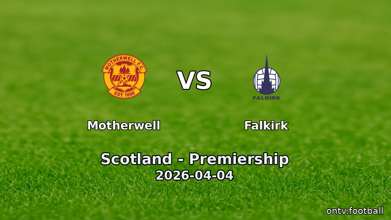 Motherwell vs Falkirk