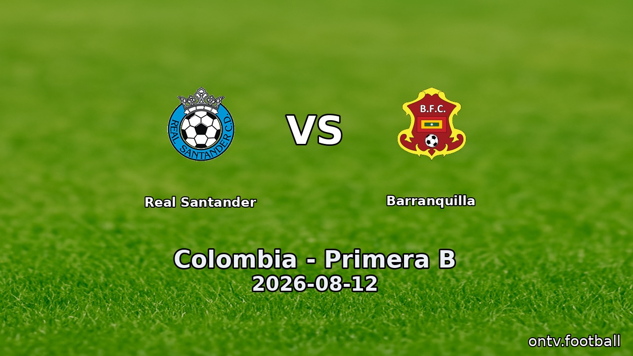 Real Santander vs Barranquilla