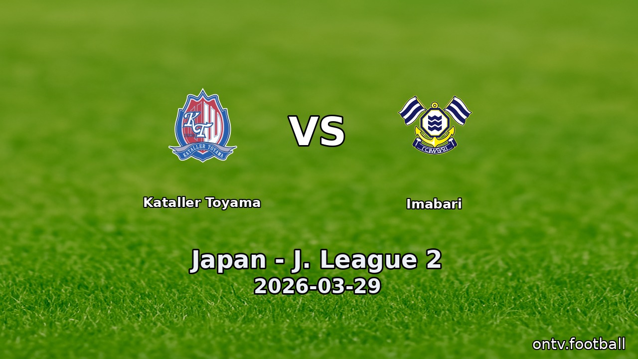 Kataller Toyama vs Imabari