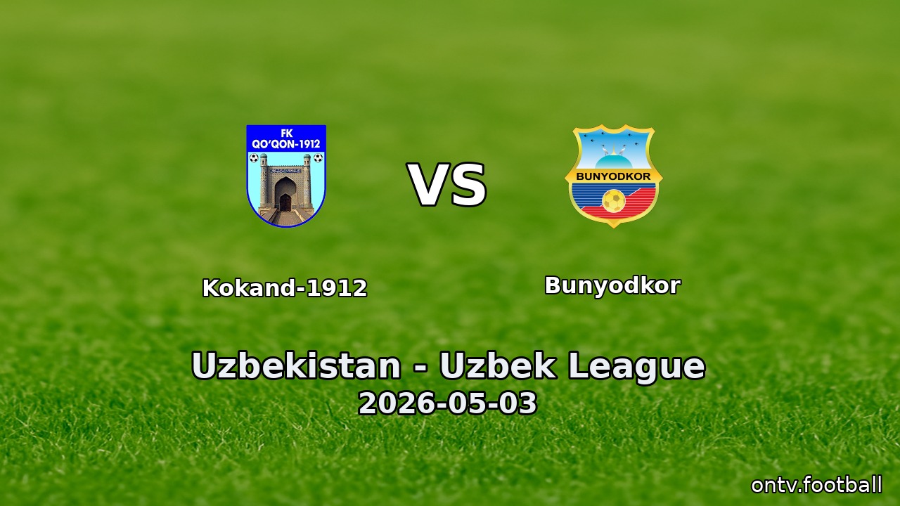 Kokand-1912 vs Bunyodkor