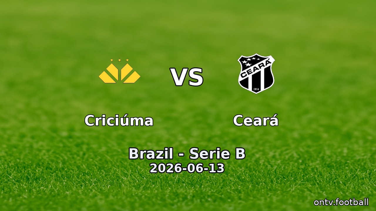 Criciúma vs Ceará
