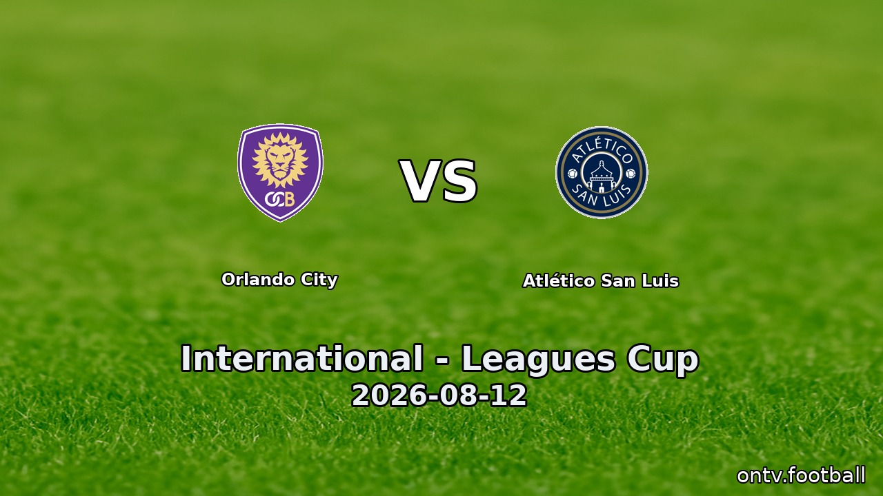 Orlando City vs Atlético San Luis