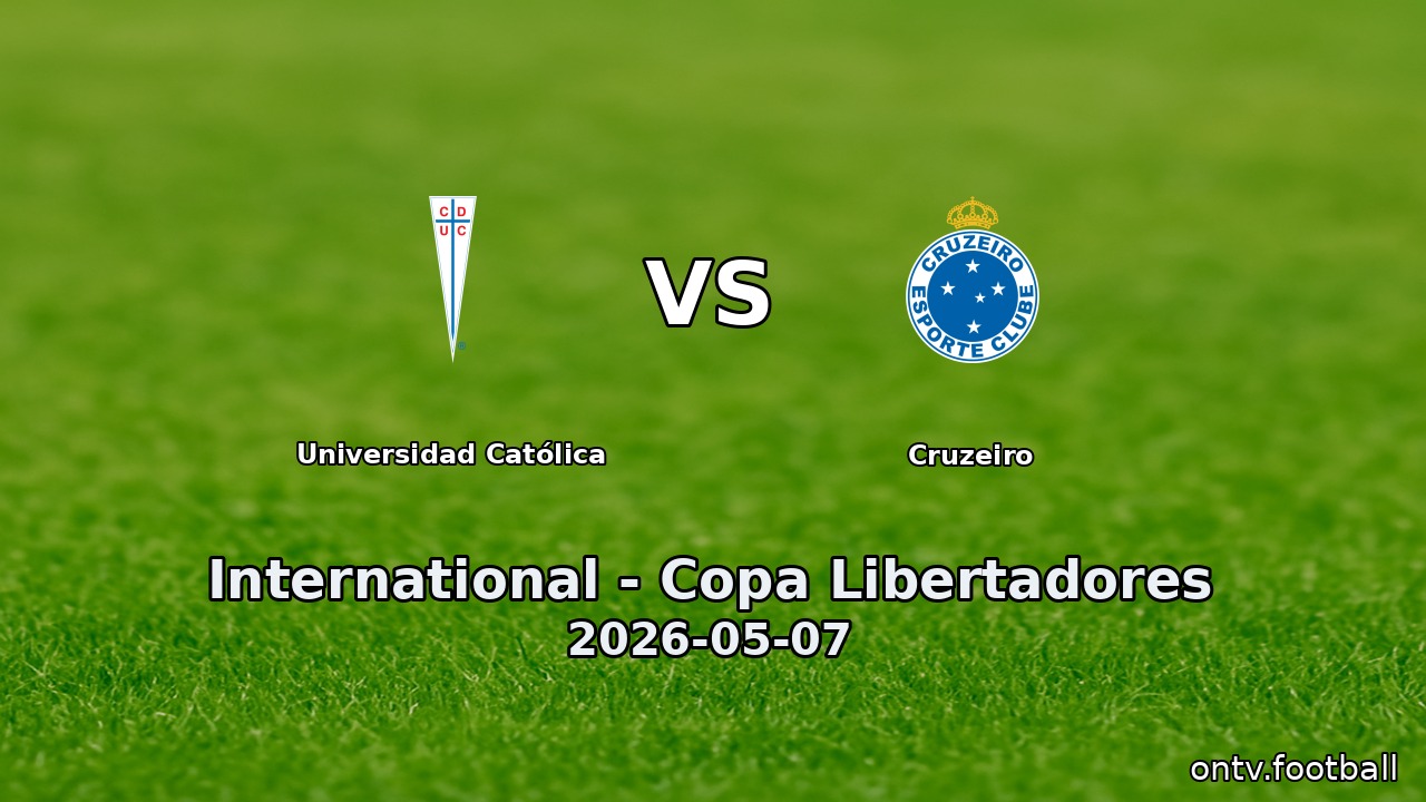Universidad Católica vs Cruzeiro