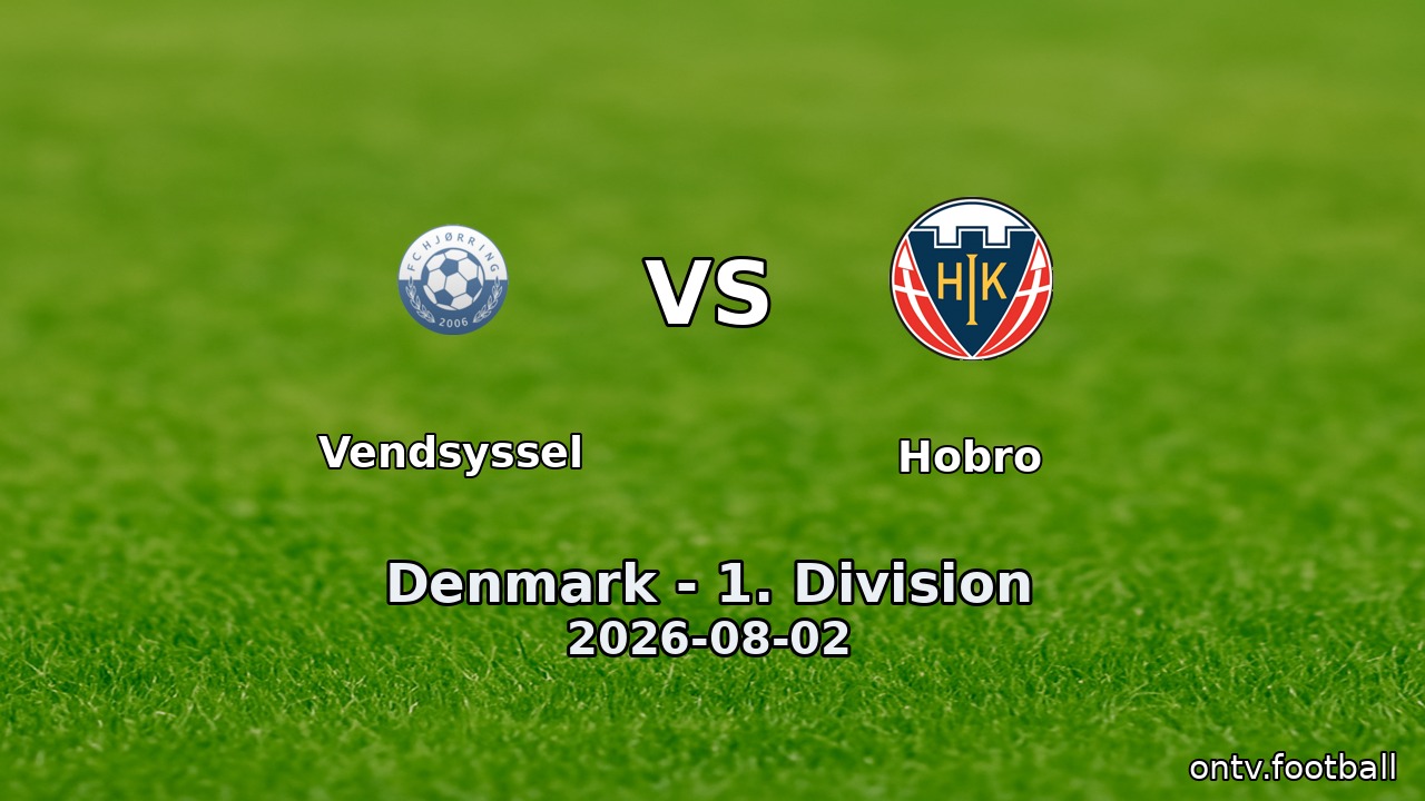 Vendsyssel vs Hobro