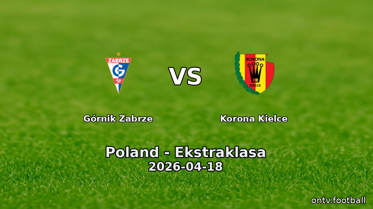 Górnik Zabrze vs Korona Kielce