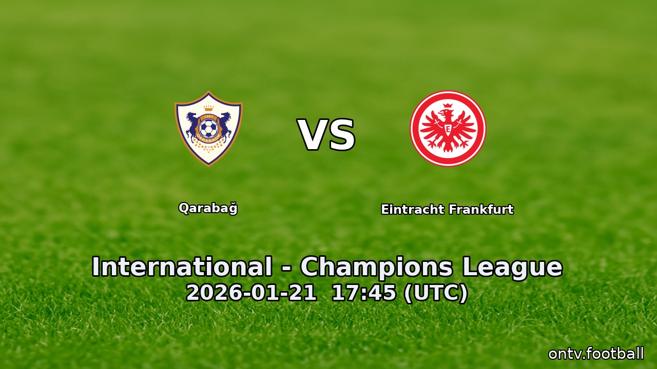 Qarabağ vs Eintracht Frankfurt