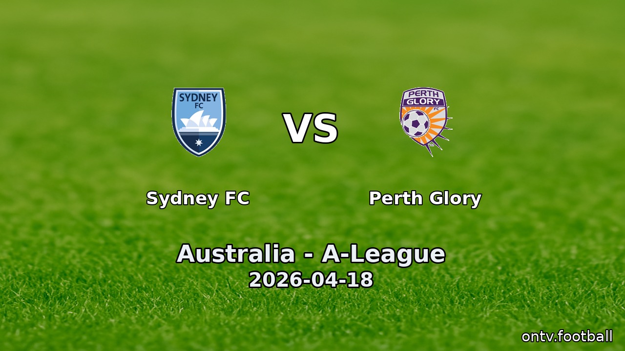 Sydney FC vs Perth Glory