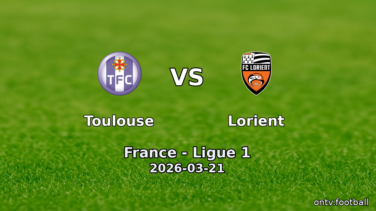 Toulouse vs Lorient