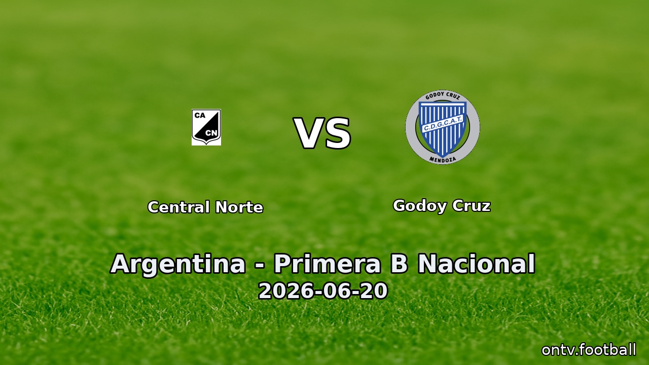 Central Norte vs Godoy Cruz