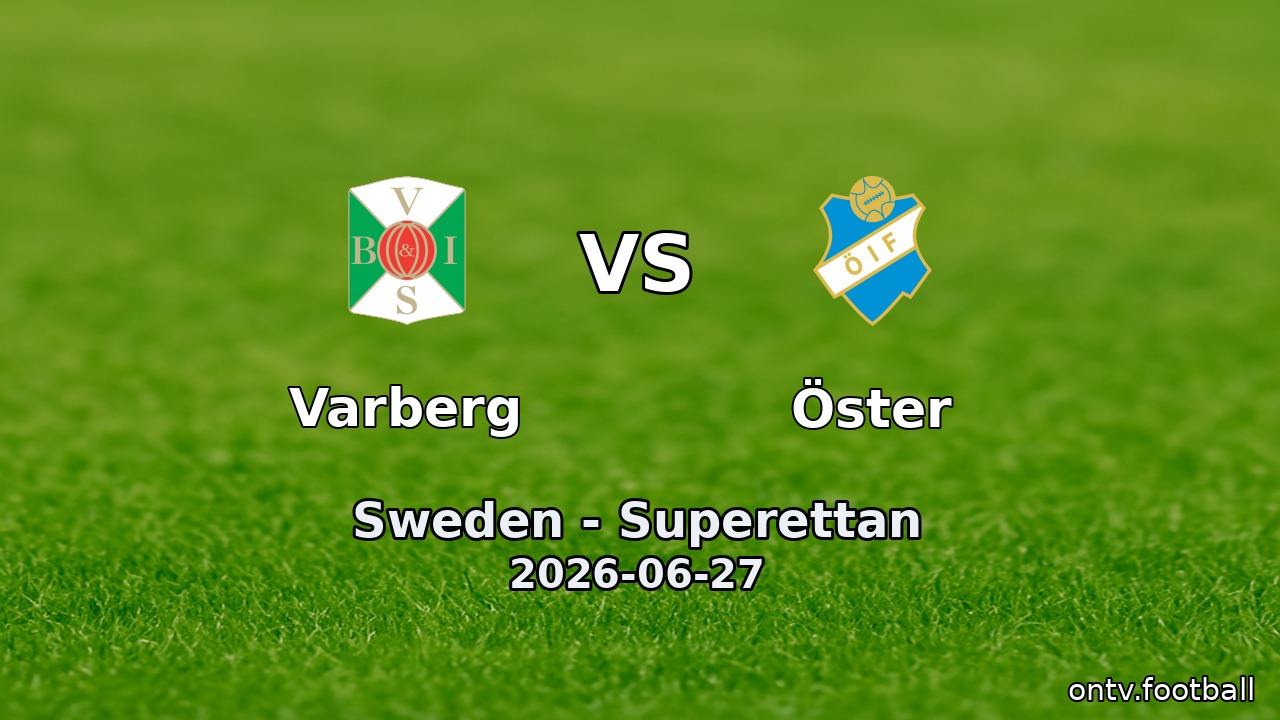 Varberg vs Öster