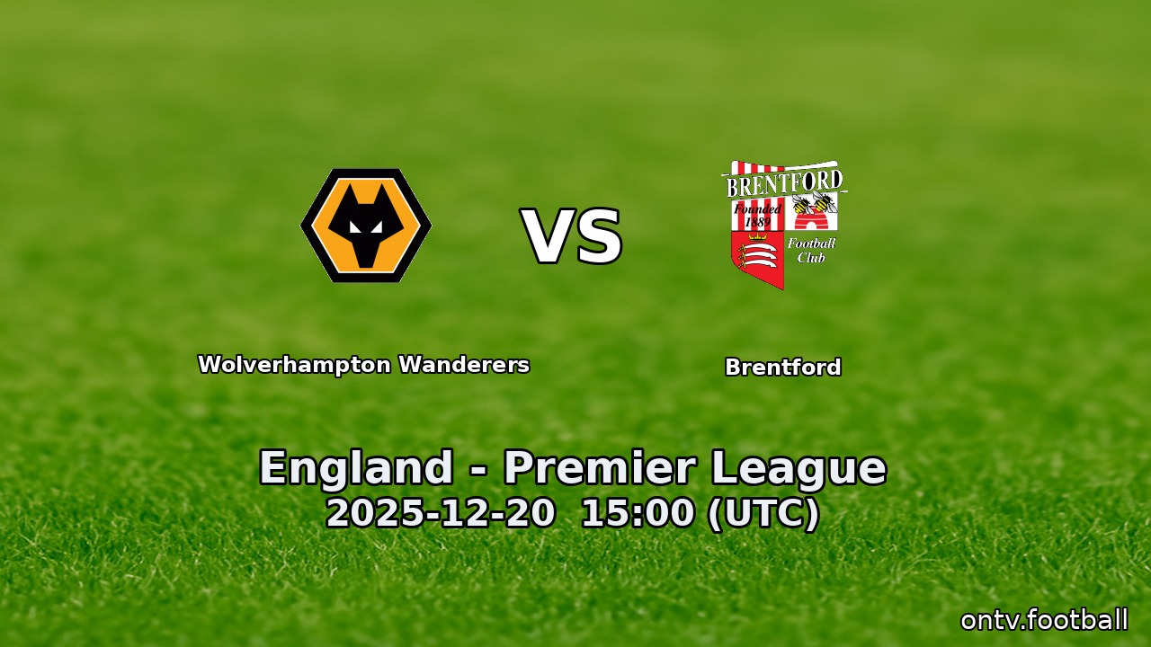 Wolverhampton Wanderers vs Brentford