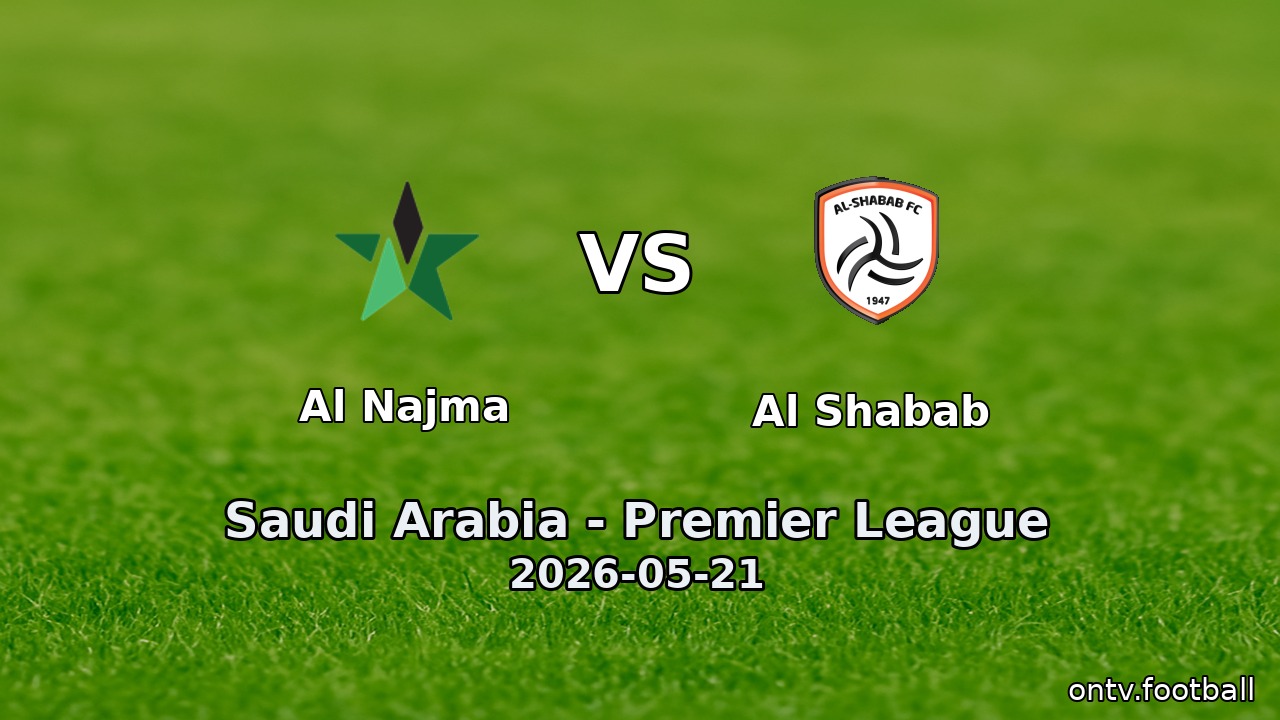 Al Najma vs Al Shabab